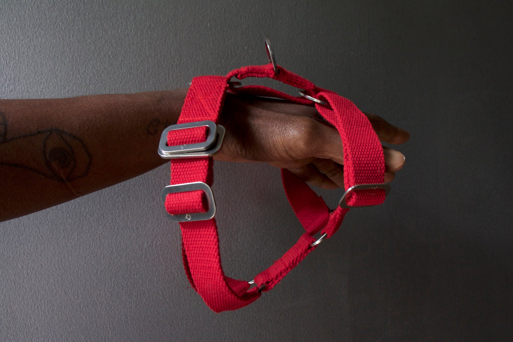 comfy red harness